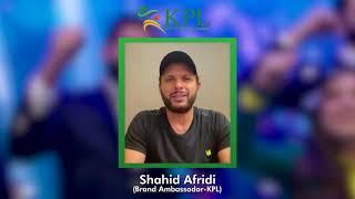 Shahid Afridi | The Aazadi Anthem | Kashmir Premier League