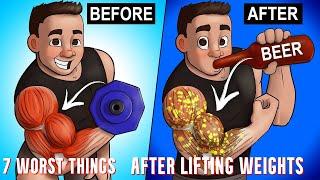 7 WORST Things to do After Lifting Weights you need to know