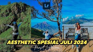 FREE 50+ PRESET LIGHTROOM | AESTHETIC SPESIAL JULI 2024 | LIGHTROOM TUTORIAL