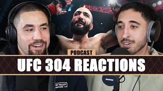 Robert Whittaker REACTS To UFC 304! | MMArcade Podcast (Episode 46)