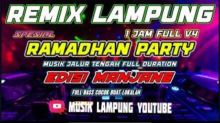 REMIX LAMPUNG TERBARU ||  MUSIK JALUR TENGAH 2025 KENCENG ‼️FULL V4 PAS BUAT MANJANG‼️ KENCENG ABIS