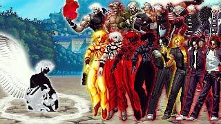 [KOF Mugen] Dark Orochi LV 3 Vs All Ultimate Fighters Team | 1 Vs 16