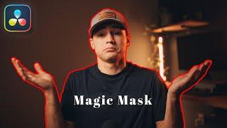 Use The Magic Mask With Effects In Davinci Resolve!!