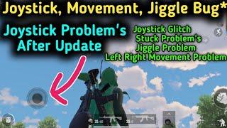 Fix Joystick, Movement And Jiggle Problem Bug* in Pubg Mobile | BlacKout Gaming