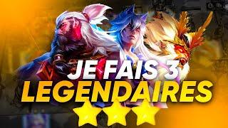 JE FAIS 3 LEGENDAIRES ⭐️⭐️⭐️ AVEC FORTUNE TFT SET 11