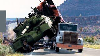 Crazy Tank Rampage - BeamNG Drive