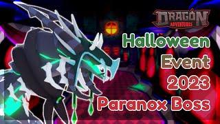 Halloween Event Week 3 — Paranox Boss Playthrough  ROBLOX Dragon Adventures || DA Extras