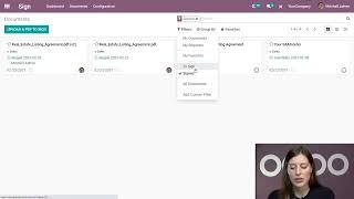 Online Signature Basics - Odoo e Sign