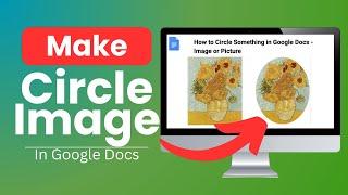 How To Circle An Image In Google Docs