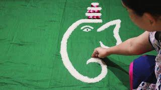 ganesh chaturthi theme baby photoshoot | ganesh baby photoshoot | Vinayaka theme baby photography