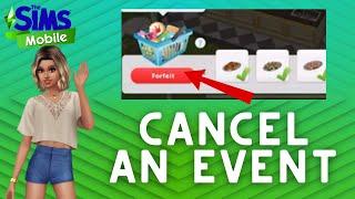How to Cancel an Event on Sims Mobile 2024?
