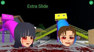 YUTA MIO Exe Horror Extra Slide  | SAKURA School Simulator Horror Drama 