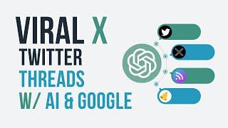 How To Write Viral Twitter Thread With AI using Google Alerts