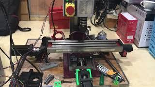 DIY Milling XJ9512 to CNC Mach3 USB PART6