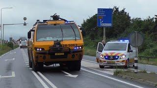 [ProRail zet kruising af!] Crashtander 28-5063 word begeleid naar opendag Brandweer Rhenen!