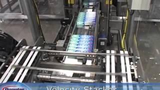 Axiom IM Upend Case Packer for Tooth Paste with Velocity Stacker