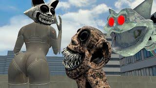 All POPPY PLAYTIME AND ALL ZOONOMALY in an abandon Mall Parking In Garry's Mod
