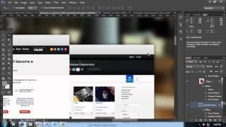 Photoshop Webdesign Tutorial: How To Style And Design Website [Part 3]