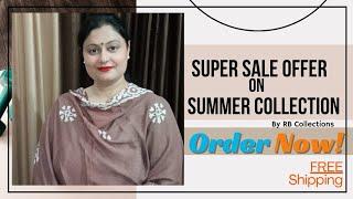 15/08/24 booking @99153 23998 Super sale offer on summer collection with free shipping 