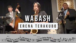 Erena Terakubo - "Wabash" (Live at the Jazz Forum) | Solo Transcription for Alto Sax