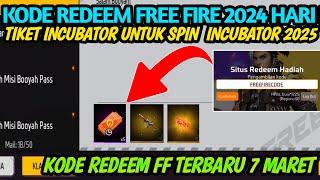 KODE REDEEM FF!! KODE REDEEM FREE FIRE TERBARU 7 Maret 2025 HARI INI‼️