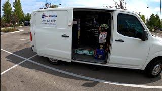 Locksmith mobile shop van tour