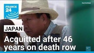 Japanese court acquits longest-serving death row prisoner • FRANCE 24 English