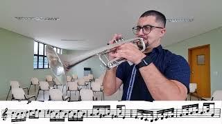 Arban's Complete Conservatory Method for Trumpet - #18 - Single tongue - Daniel Leal Trompete
