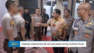 TARUNA AKPOL ANGKATAN KE-59 KUNJUNGI DIVISI HUMAS POLRI