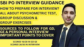 SBI PO 2023 Interview Preparation Guidance | GD GE Strategy & Sources | My Experience to score 40+