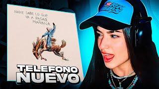 Reacción a TELEFONO NUEVO | nadie sabe lo que va a pasar mañana | BAD BUNNY x LUAR LA L