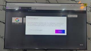 How to Open Private Mode in Hisense Smart TV Browser