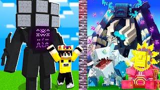 TİTAN TV MAN VS MUTANT CANAVARLAR! - Minecraft