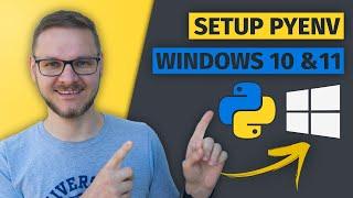 How to Install and Run Multiple Python Versions on Windows 10/11 | pyenv & virtualenv Setup Tutorial