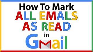 How To Mark All Emails As Read In Gmail | PC | *2024