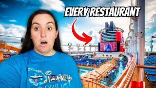 I ATE AT EVERY RESTAURANT ON A DISNEY CRUISE- Disney Dream