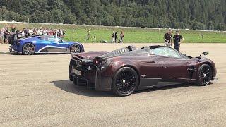 Pagani Huayra Roadster vs Zenvo TSR-S