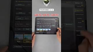 10fps 60fps 120fps  Difference In Bgmi and Pubg Mobile ‼️ #shorts #viralvideo #gaming #bgmi