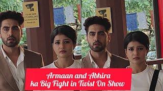 Yeh Rishta Kya Kehlata Hai Serial On Location Set | Armaan & Abhira Big Fight in Upcoming Twist Show