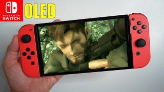 Metal Gear Solid: Master Collection Vol. 1 OLED Nintendo Switch Gameplay