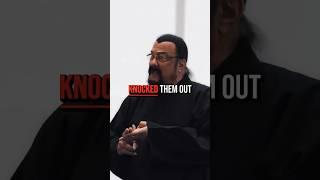 Steven Seagal Teaches UFC Champion LETHAL Combat Techniques #shortvideo #shorts