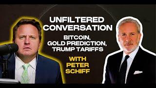 Peter Schiff Markets Bitcoin Inflation and Gold with Josh Jalinski The Financial Quarterback