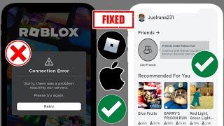 Fix Roblox Connection Error on iPhone (2024) | Sorry "There Was A Problem Reaching Our Servers