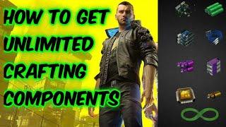 Cyberpunk 2077 Unlimited Crafting Components