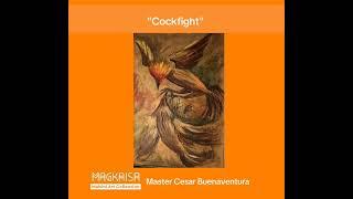 Art of the day - Mabini Art Collection Master Cesar Buenaventura "Cockfight"