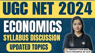Ugc Net Economics Syllabus 2024 | Updated Topics | Syllabus Discussion | By Sirmanjit Kaur Mam