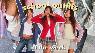 TURNING THRIFTED CLOTHES INTO SCHOOL OUTFITS