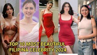 Top 10 most beautiful Filipina actress in the Philippines 2024