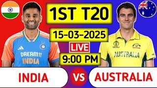 India Vs Australia 1st T20 Live Score - Part 2