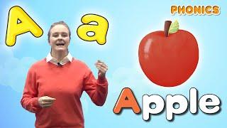 Phonics Step 1 | Alphabet | Lesson 1 (Aa, Bb) | 4 Step Phonics